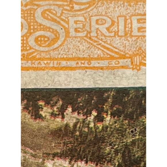 Atq Stereoscope Photo Card Colored Lithograph World Series No 112 Yosemite Cal - Picture 7 of 12